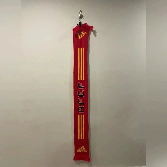 Adidas FEF Spain Scarf Football Soccer Team Campeones De Europa 2008 - Picture 2 of 8